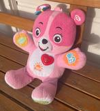 VTech interactieve roze knuffelbeer Nina | zie beschrijving, Kinderen en Baby's, Speelgoed | Vtech, Ophalen of Verzenden, Gebruikt