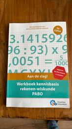 E. Kloet - Werkboek kennisbasis rekenen-wiskunde PABO, Boeken, Nederlands, Ophalen of Verzenden, E. Kloet; N. Wolzak; R. Moraal; Erasmus Education