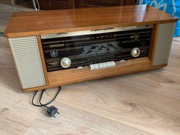 Philips B7X43a stereo buizenradio met nagalm reverbeo beschikbaar voor biedingen