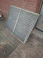 Gegalvaniseerd stalen ventilatie roosters 132x107x5, Tuin en Terras, Ophalen of Verzenden, Gietijzer