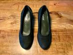 Maat 38. Gabor. Nieuwe zwart suede pumps., Pumps, Zwart, Gabor, Nieuw