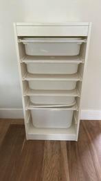 Ikea opbergkast met kunststof bakken, Huis en Inrichting, Kasten | Ladekasten, Ophalen, 5 laden of meer, Zo goed als nieuw, Minder dan 100 cm