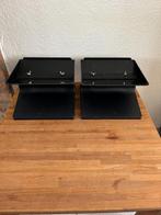 2 vintage kunststof luidspreker steunen , stands ., Ophalen of Verzenden, Minder dan 60 watt, Overige typen, Overige merken