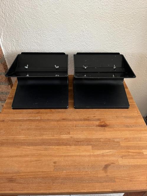 2 vintage kunststof luidspreker steunen , stands ., Audio, Tv en Foto, Luidsprekers, Overige typen, Minder dan 60 watt, Overige merken