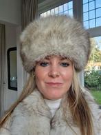 Muts hoed gemaakt van vos, Ophalen of Verzenden, Zo goed als nieuw, One size fits all