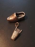 2 X ZILVEREN BODEMVONDSTEN., Antiek en Kunst, Antiek | Goud en Zilver, Verzenden, Zilver