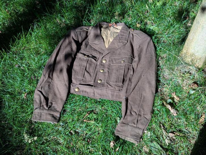 Franse Battle Dress - Kindermaat, Verzamelen, Militaria | Algemeen, Landmacht, Kleding of Schoenen, Overige gebieden, Ophalen of Verzenden