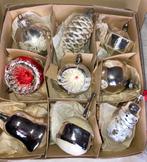 Oude kerstbal ornament in doos nr 2, Diversen, Kerst, Ophalen of Verzenden, Gebruikt