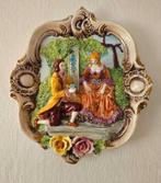 Vintage Keramiek Wanddecoratie Romantisch Tafereel, Antiek en Kunst, Ophalen