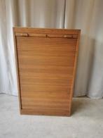 Vintage roldeur archiefkast, Ophalen, Gebruikt, 25 tot 50 cm