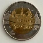 2 Rembrandt - Leiden 400th Anniversary Rembrandt van Rijn, Postzegels en Munten, Ophalen of Verzenden, Overige landen, Losse munt
