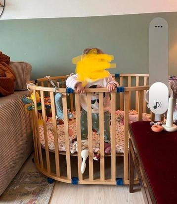 ovalen box hout in hoogte te verstellen evt voor 2 kids beschikbaar voor biedingen
