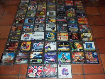 PS1 games // PlayStation 1 spellen memory cards controllers beschikbaar voor biedingen