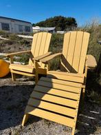 Adirondack Stoel Belize - Geel - Gerecycled Kunststof, Ophalen, Nieuw, Kunststof