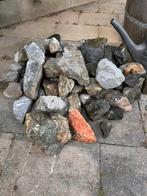 Split blauw/grijze stenen, 19 bakstenen, Tuin en Terras, Ophalen, Gebruikt, Split