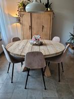 Eettafel rond 160 cm, Ophalen, Gebruikt, 150 tot 200 cm, Rond