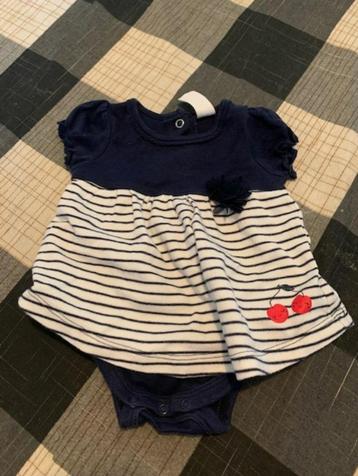 Blauw/witte romper van de C&A. Maat 56 beschikbaar voor biedingen