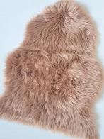 Imitatie Schapenvacht taupe | bruin 65x90 cm - Nieuw!, Ophalen of Verzenden, Nieuw