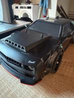 Snelle RC Auto met Verlichting - 85 km/u!(brushless moter), Elektro, Nieuw, Ophalen of Verzenden, Schaal 1:10