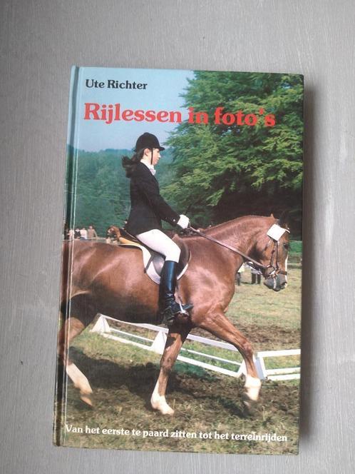 Rijlessen in foto`s, Boeken, Dieren en Huisdieren, Gelezen, Paarden of Pony's, Ophalen of Verzenden