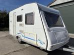 Caravelair Bahia de Luxe 395 vastbed treinzit lichtgew, Caravans en Kamperen, Caravans, Overige typen, Bedrijf, Treinzit, 750 - 1000 kg