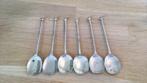 6 lepeltjes met bol aan steel 10,5cm Antieke lepeltjes, Antiek en Kunst, Antiek | Bestek, Ophalen of Verzenden