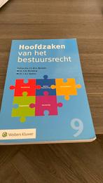 L.A.J. Spaans - Hoofdzaken van het bestuursrecht, Ophalen of Verzenden, Zo goed als nieuw, L.A.J. Spaans; A.B. Blomberg; F.C.M.A. Michiels
