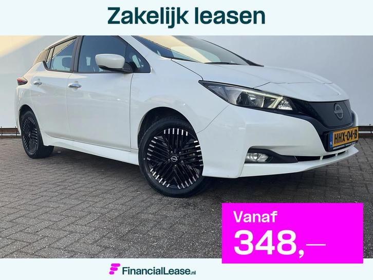 Nissan Leaf e+ 62 kWh Adapt.Cruise Stoel/Stuurverw + Achter, Auto's, Nissan, Bedrijf, Lease, Financial lease, Leaf, ABS, Achteruitrijcamera