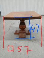 Houten tafel met Kolompoot, Antiek en Kunst, Antiek | Meubels | Tafels, Ophalen