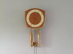 Junghans wandklok mid-century vintage | hout, Ophalen of Verzenden, Gebruikt