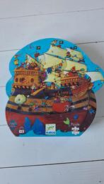 Djeco Puzzel Piratenschip 54 Stukjes, Ophalen of Verzenden, Meer dan 50 stukjes, Zo goed als nieuw, 4 tot 6 jaar