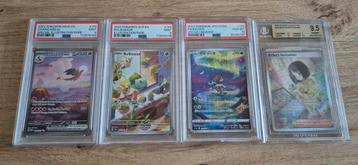Pokemon slabs, diverse leuke hits beschikbaar voor biedingen