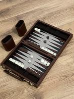 Backgammon  Magnetisch afmeting 23x33cm, Een of twee spelers, Ophalen of Verzenden, Zo goed als nieuw, Reisspel