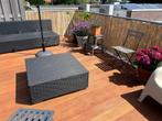 Rotan tuin bijzettafel, Tuin en Terras, Tuintafels, Ophalen, Gebruikt, Vierkant, Kunststof