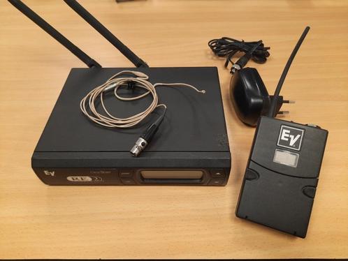 Electro Voice RE-2 & RE92Tx draadloze lavalier microfoons, Muziek en Instrumenten, Microfoons, Gebruikt, Overige typen, Draadloos