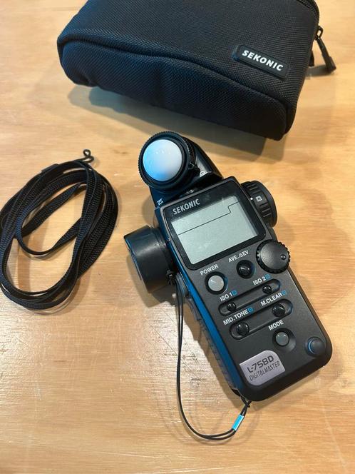 Sekonic L758 D met pocket wizzard, Audio, Tv en Foto, Fotografie | Fotostudio en Toebehoren, Zo goed als nieuw, Ophalen of Verzenden
