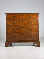 Engelse Ladekast Commode eiken 18e eeuw