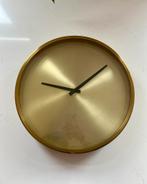 XL wandklok messing van Lifestyle. Zware kwaliteit., Huis en Inrichting, Woonaccessoires | Klokken, Ophalen of Verzenden, Zo goed als nieuw