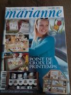 3 marianne borduurbladeren, Ophalen of Verzenden, Zo goed als nieuw, Handborduren, Patroon