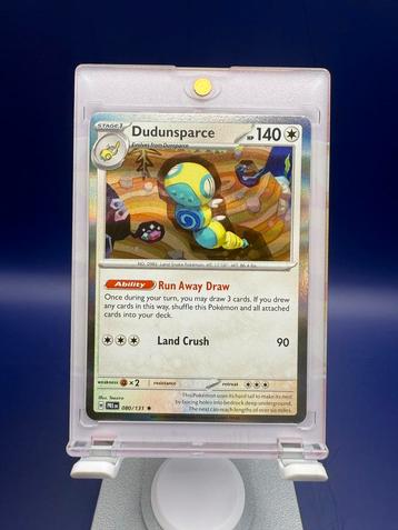 Dudunsparce – Pokéball-stempel – Pre-release PROMO (080/131) beschikbaar voor biedingen
