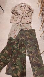 Legerset xl, 3 broeken en 1 jasje, Ophalen of Verzenden, Gedragen, Maat 56/58 (XL)