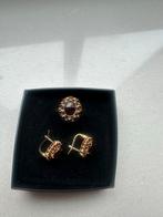 Sieradenset echt goud 18 karaat met Edelstenen, Sieraden, Tassen en Uiterlijk, Antieke sieraden, Ophalen of Verzenden, Goud, Ring