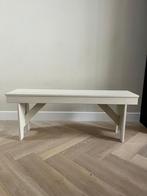 WOOOD bankje Loet 120x30x46 cm – stevig bijzetbankje, Ophalen, Gebruikt, Hout