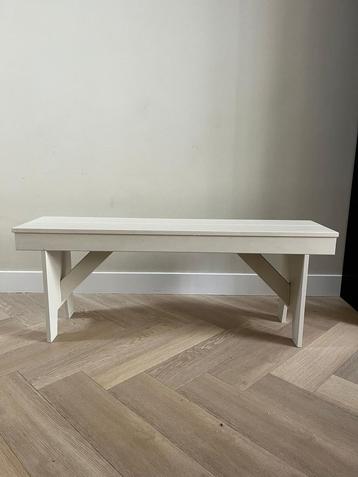 WOOOD bankje Loet 120x30x46 cm – stevig bijzetbankje beschikbaar voor biedingen