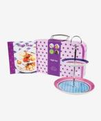 High tea cadeaubox met kookboek en etagère, Ophalen of Verzenden, Nieuw, Europa, Taart, Gebak en Desserts