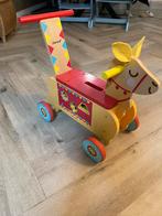 Janod houten loop wagen / fiets - Lama, Ophalen, Zo goed als nieuw