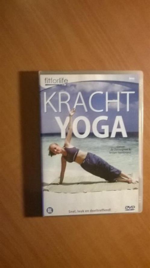 DVD Kracht Yoga., Cd's en Dvd's, Dvd's | Sport en Fitness, Zo goed als nieuw, Cursus of Instructie, Yoga, Fitness of Dans, Vanaf 12 jaar