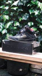 JORDAN SPIZIKE BLACK mike mars maat 45,5, Ophalen of Verzenden, Zo goed als nieuw, Sneakers of Gympen, Zwart