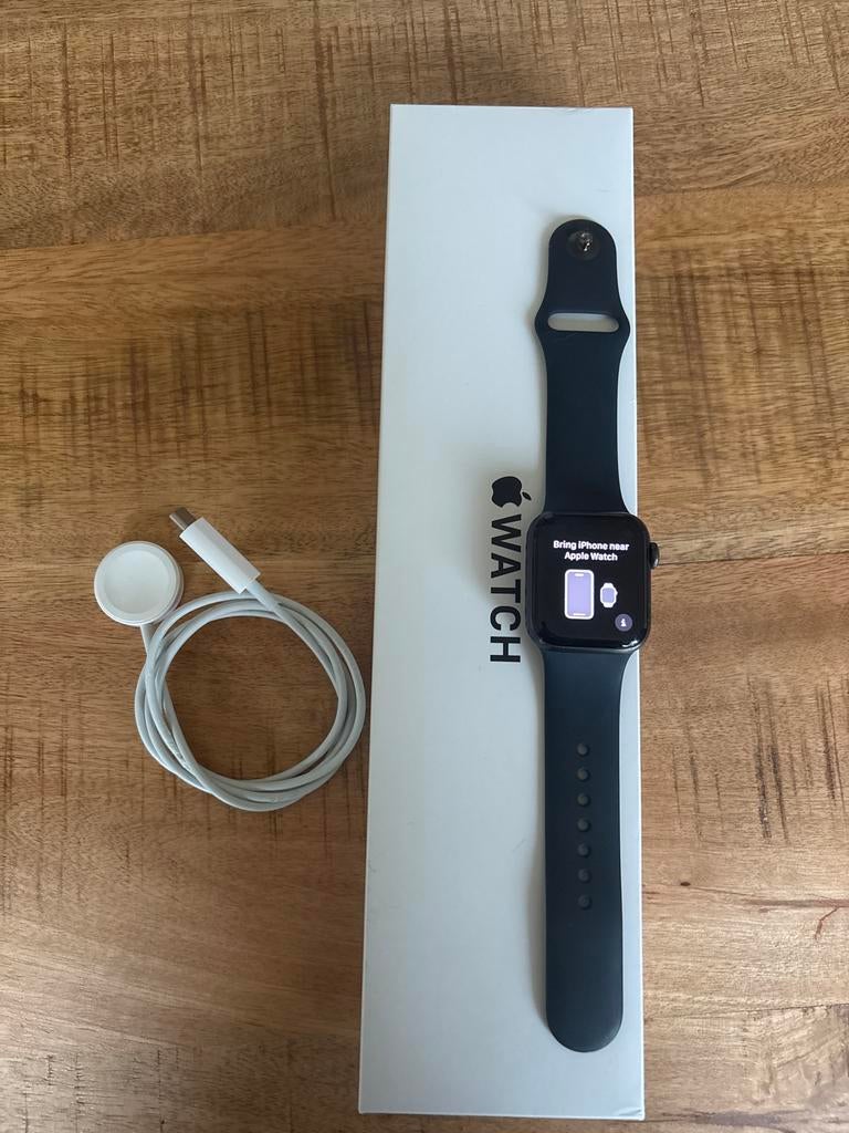 Apple Watch SE 1e Gen 40mm- Goede staat, Zwart, IOS, Ophalen of Verzenden, Waterdicht