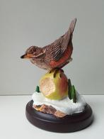 De Koperwiek - Vogel Beeldje - Eaglemoss, Ophalen of Verzenden, Zo goed als nieuw, Vogel, Beeldje of Figuurtje